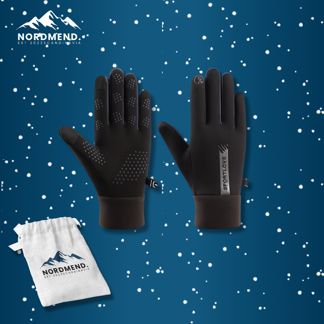 Nordmend™ – Vannavvisende hansker med touch-funksjon og sklisikkert grep